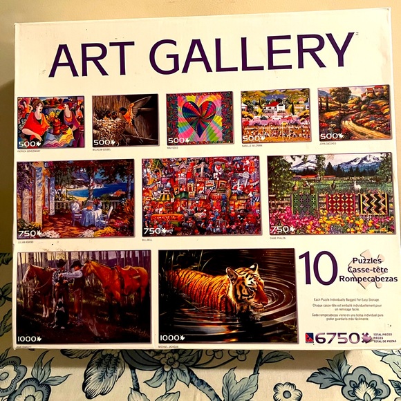 Jigsaw Puzzle Set of 10 - Picture 2 of 6